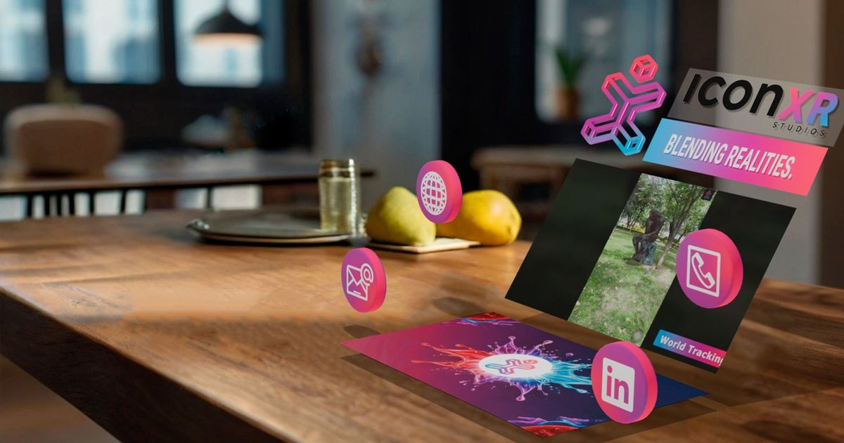 IconXR Business Card